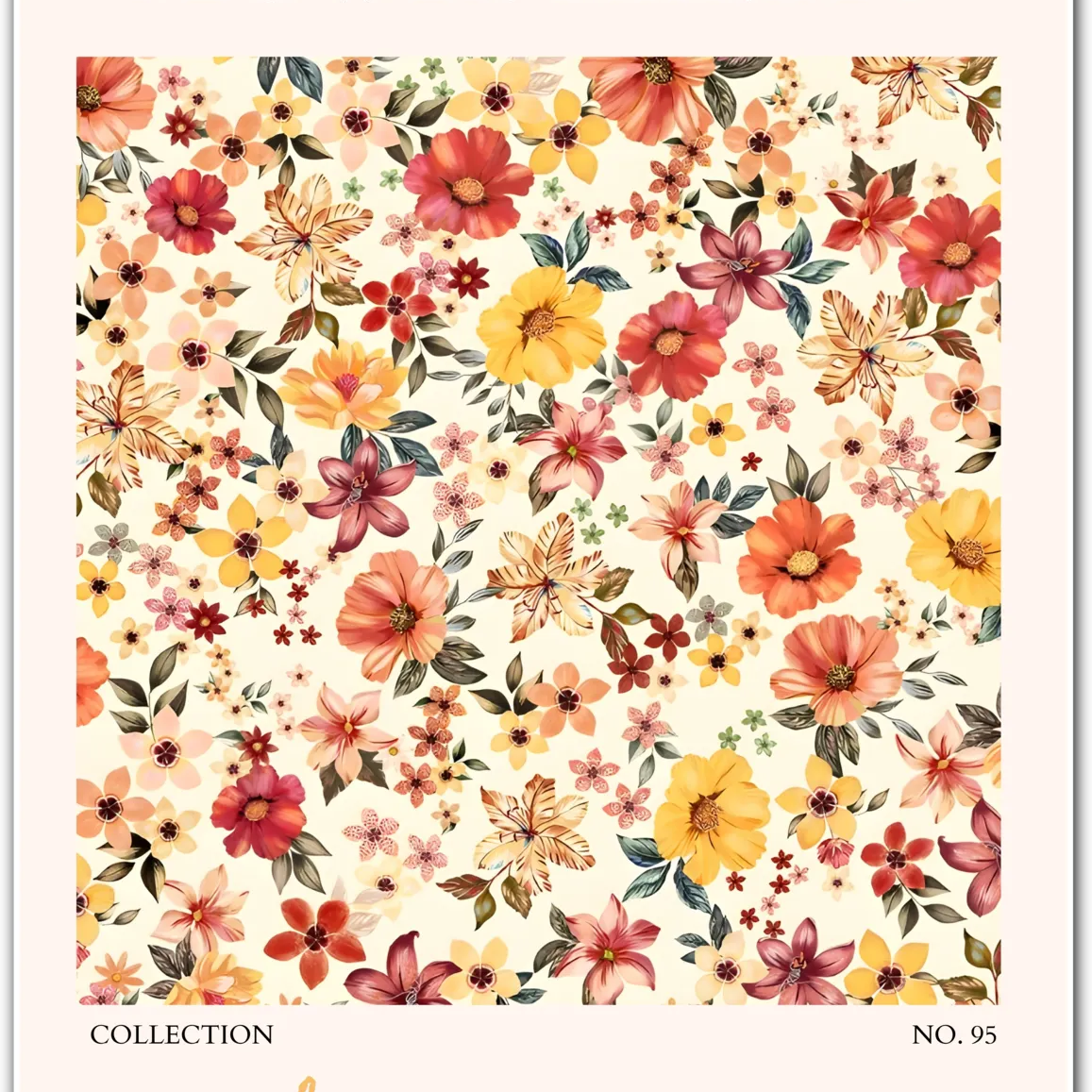 Tropical Bloom Burst – Singapore Botanical Wall Art