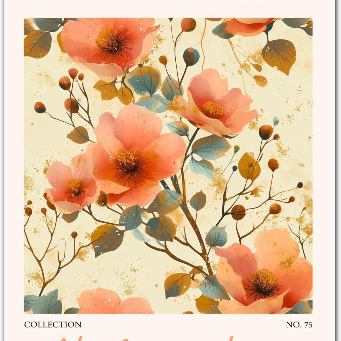 Golden Coral Blossoms – St. Augustine Florals