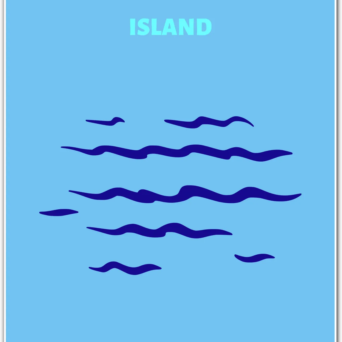 Santorini Island Greek Aegean Waves Art Print