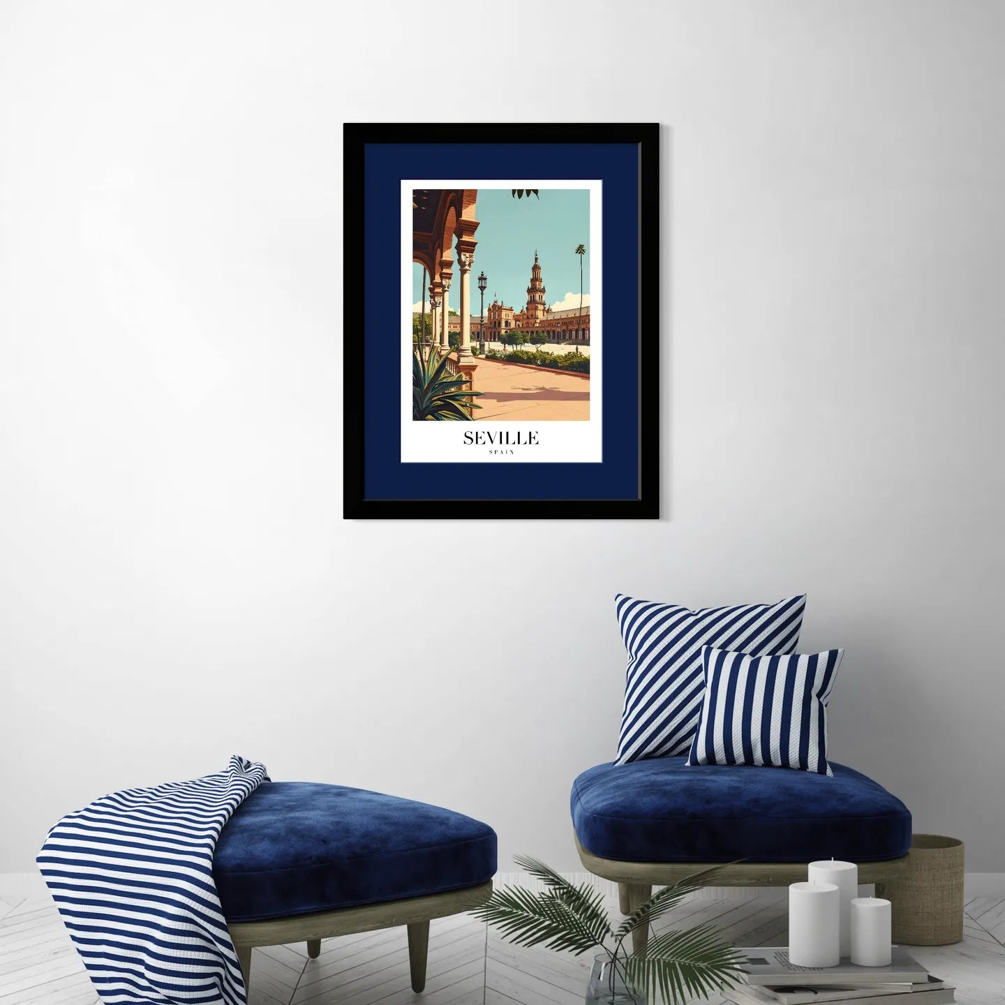 Seville’s Andalusian Beauty: Spanish Architecture Art Print