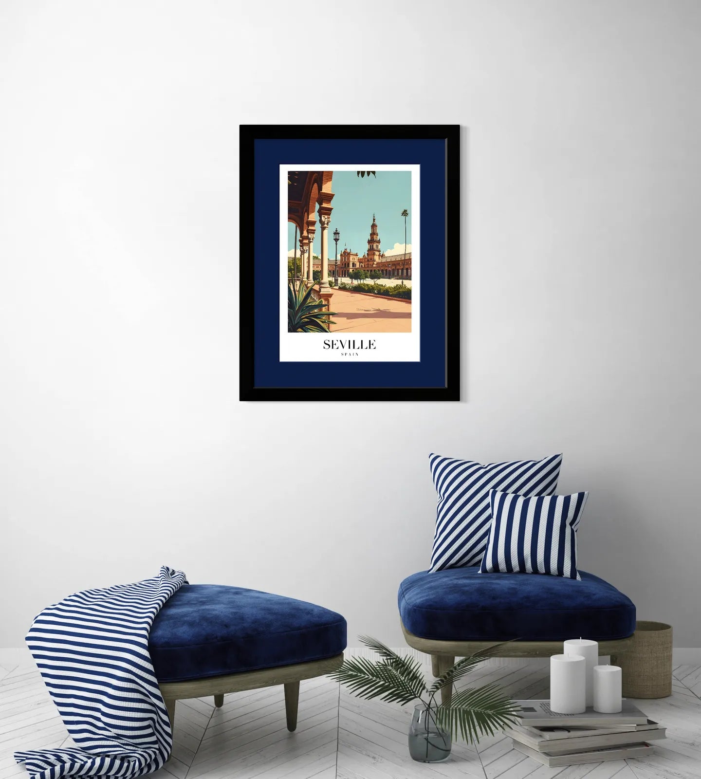 Seville’s Andalusian Beauty: Spanish Architecture Art Print