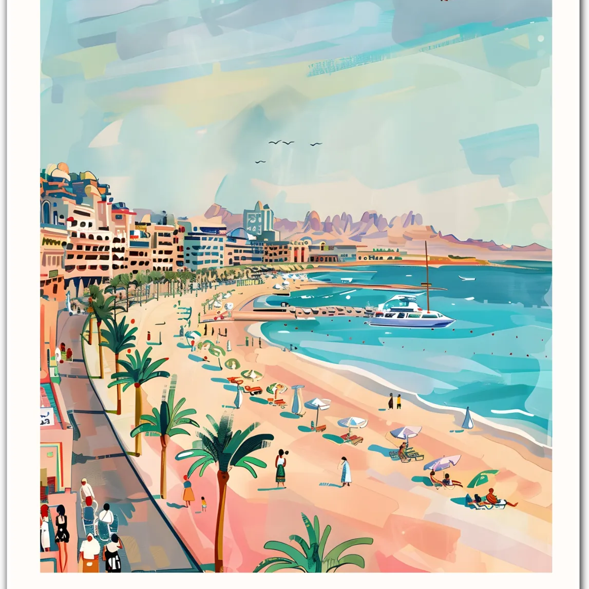 Sharm El-Sheikh Egypt Art Print