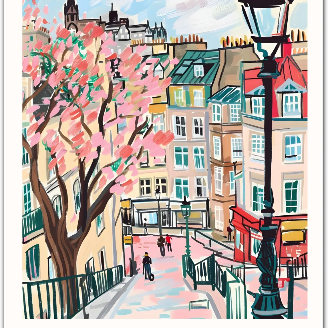 Sintra Portugal Art Print – Charming Streets