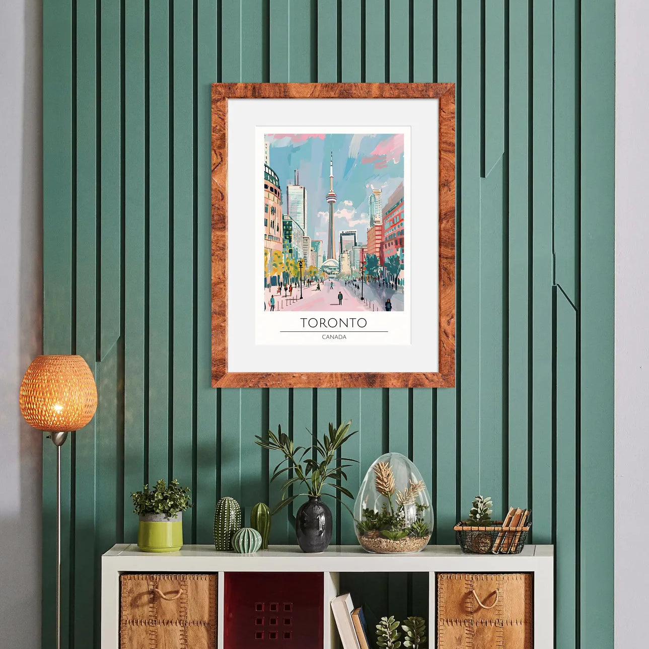 Toronto Art Print – Iconic Canadian Skyline and Urban Landscape