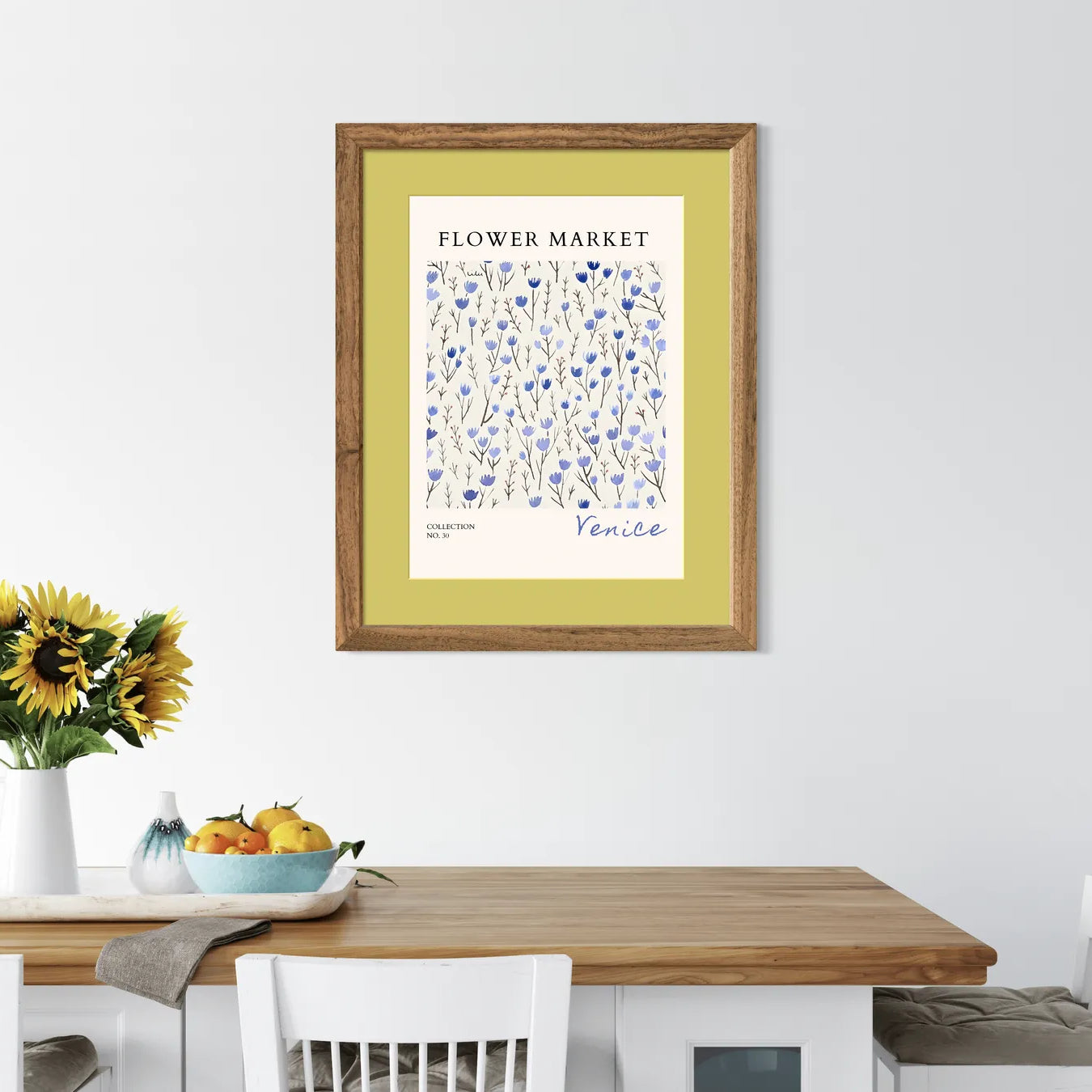 Canal Garden Sprigs – Venice Blue Floral