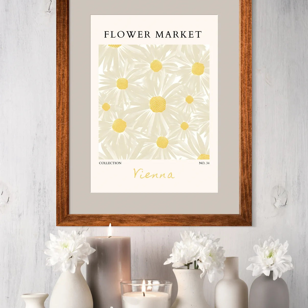 Golden Daisy Dream – Vienna Sun-Kissed Print