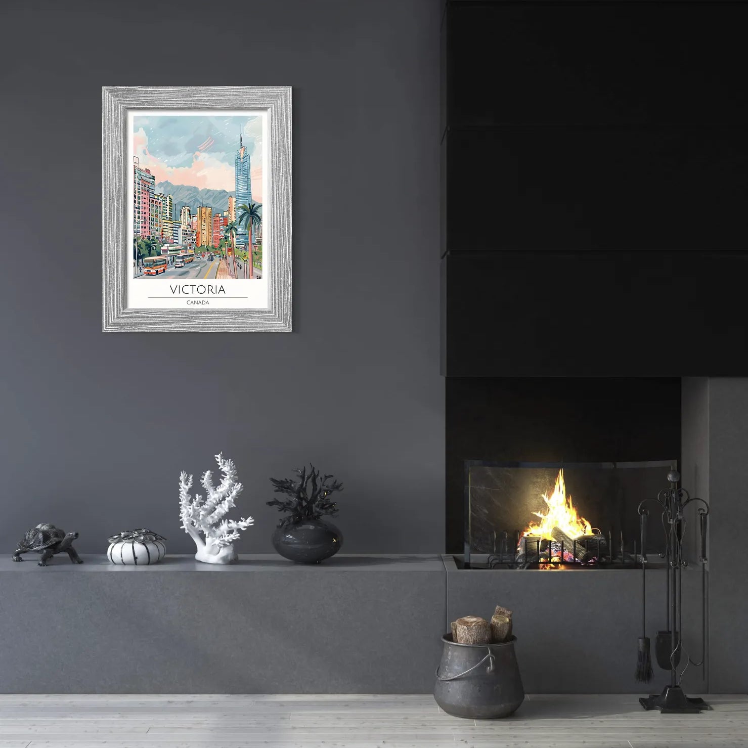 Victoria Art Print – Beautiful Canadian City and Natural Surroundings