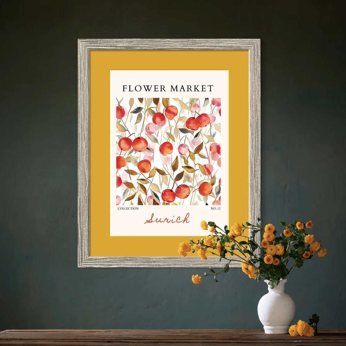 Orchard Glow – Zurich Fruit Blossom Print