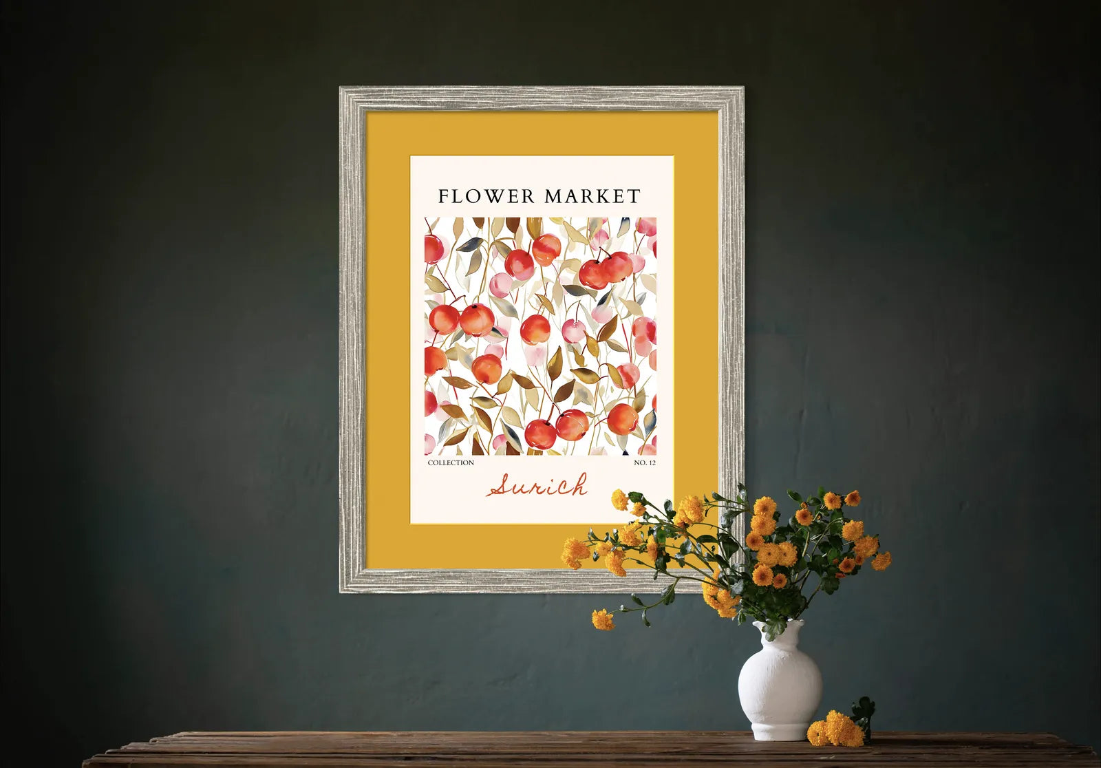 Orchard Glow – Zurich Fruit Blossom Print