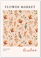 Bisbee Desert Flora – Earthy Wildflower Art in Burnt Tones