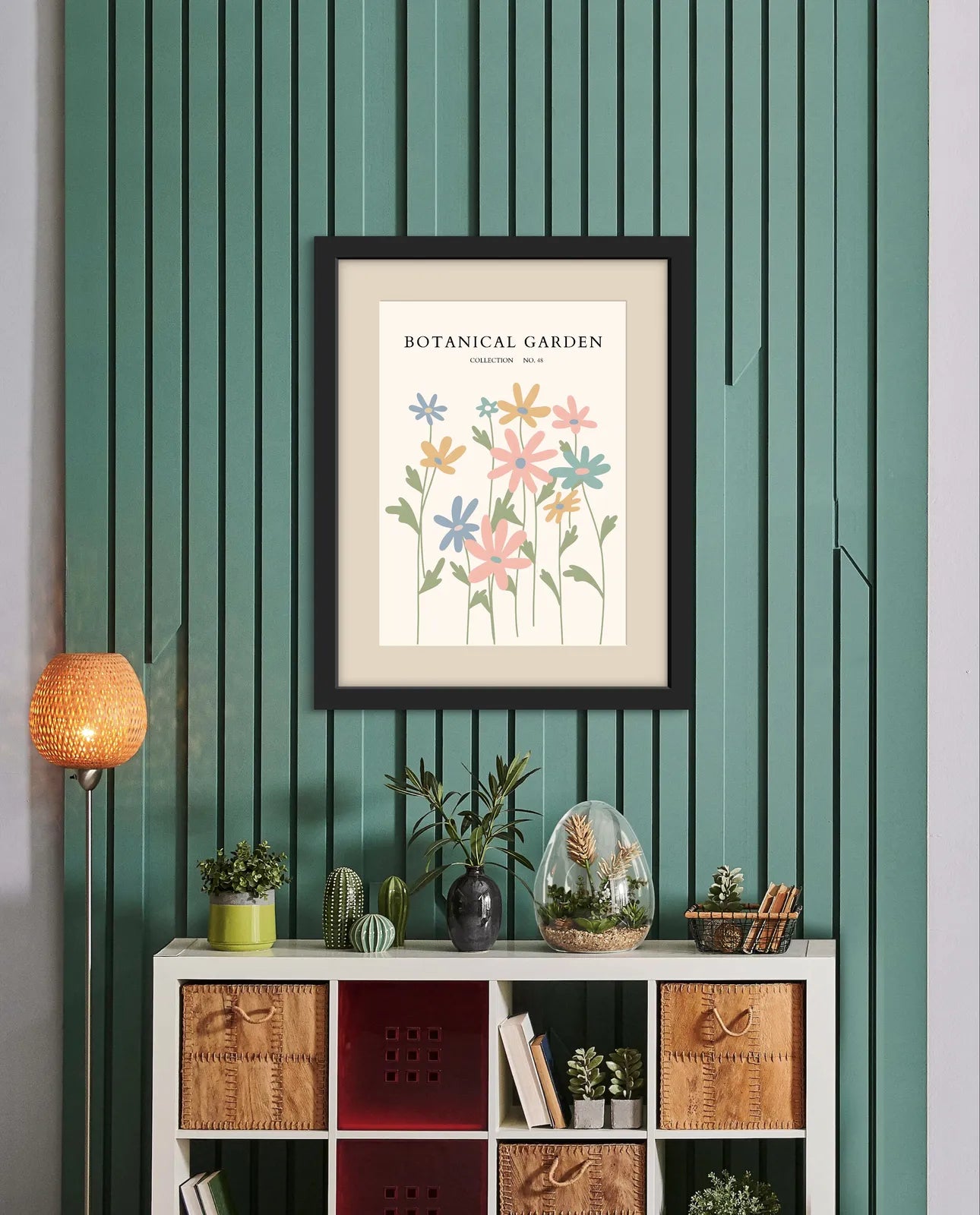 Meadow Bloom Mix – Pastel Daisy Garden Print