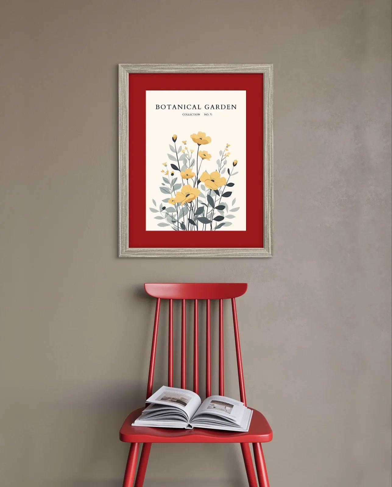 Golden Buttercup Meadow – Delicate Wildflower Art