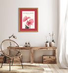Radiant Pink Anthurium Floral Print – Tropical Elegance for Your Wall