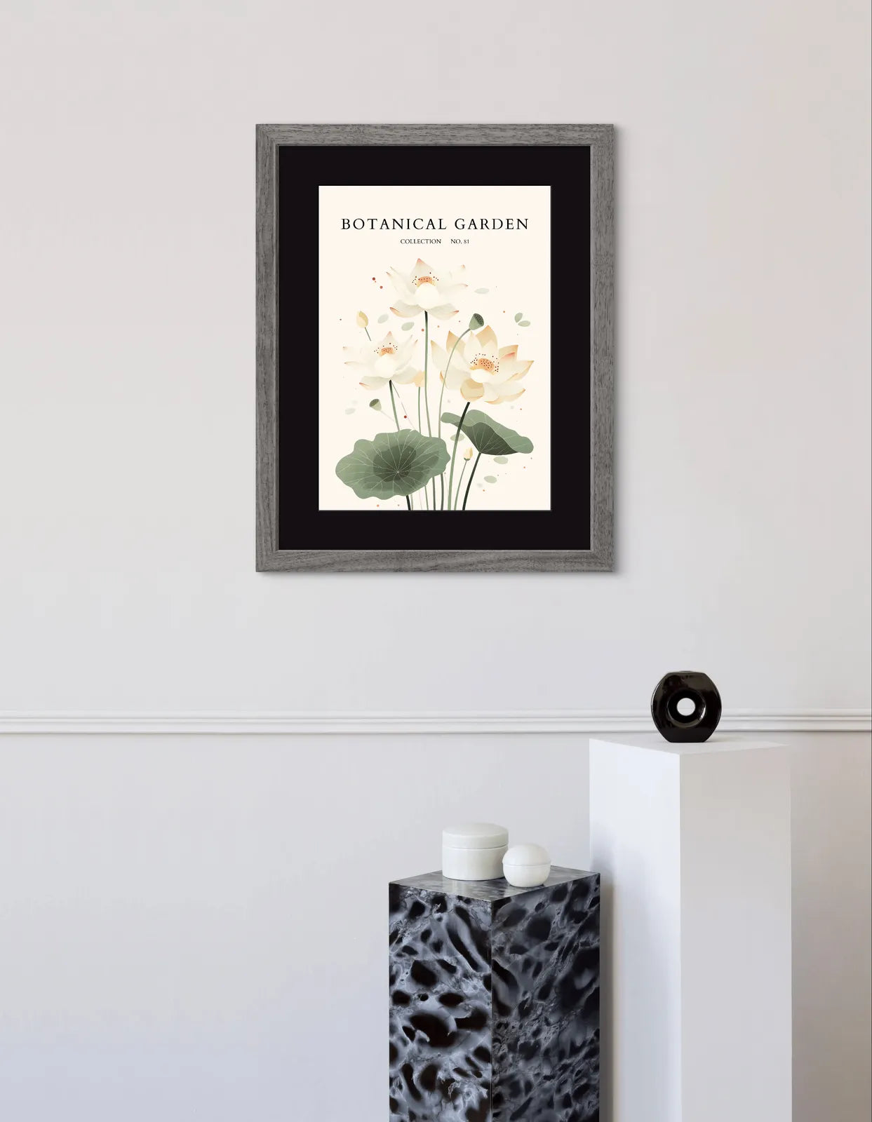 Pink Anthurium Flower Botanical Art Print – Tropical Heart-Shaped Blooms