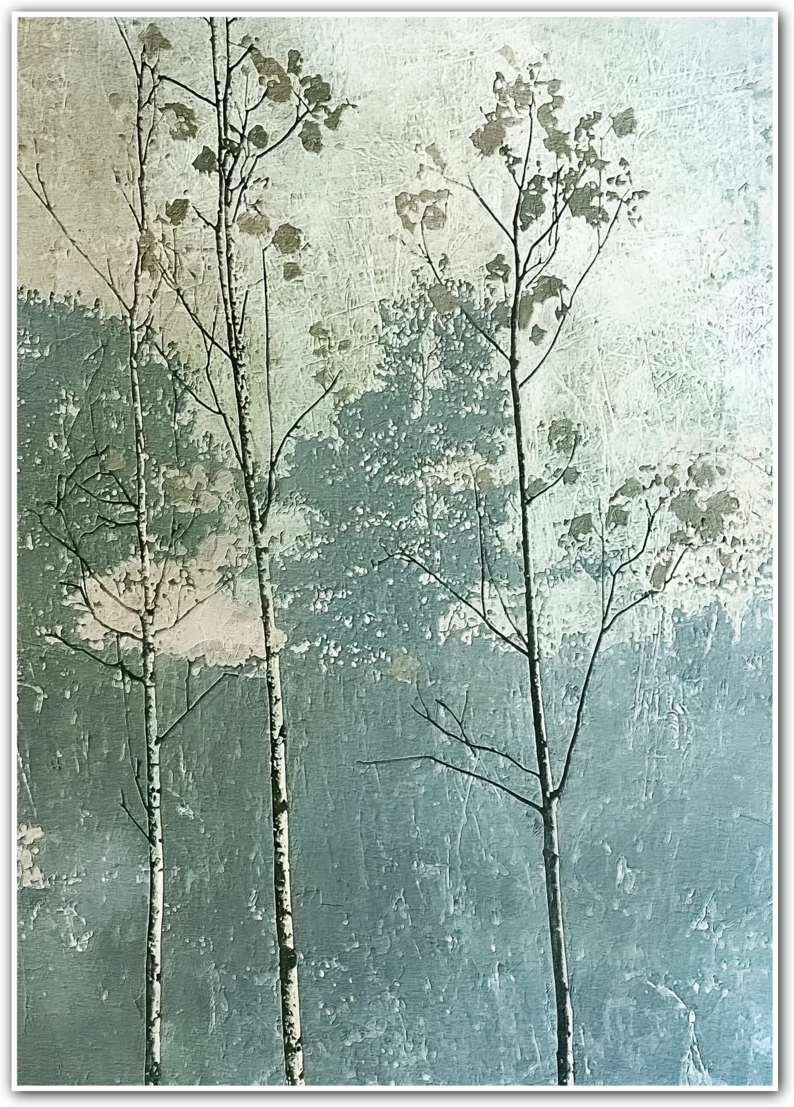 Birch Veil – Whispering Trees Botanical Art Print