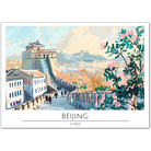 Vibrant Beijing - Great Wall of China Art Print