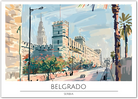 Belgrade's Kalemegdan Fortress - Serbia Cityscape Art Print