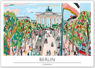 Iconic Brandenburg Gate - Berlin Cityscape Art Print