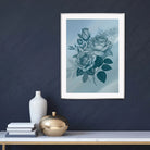 Blue Rose Contemporary Wall Art