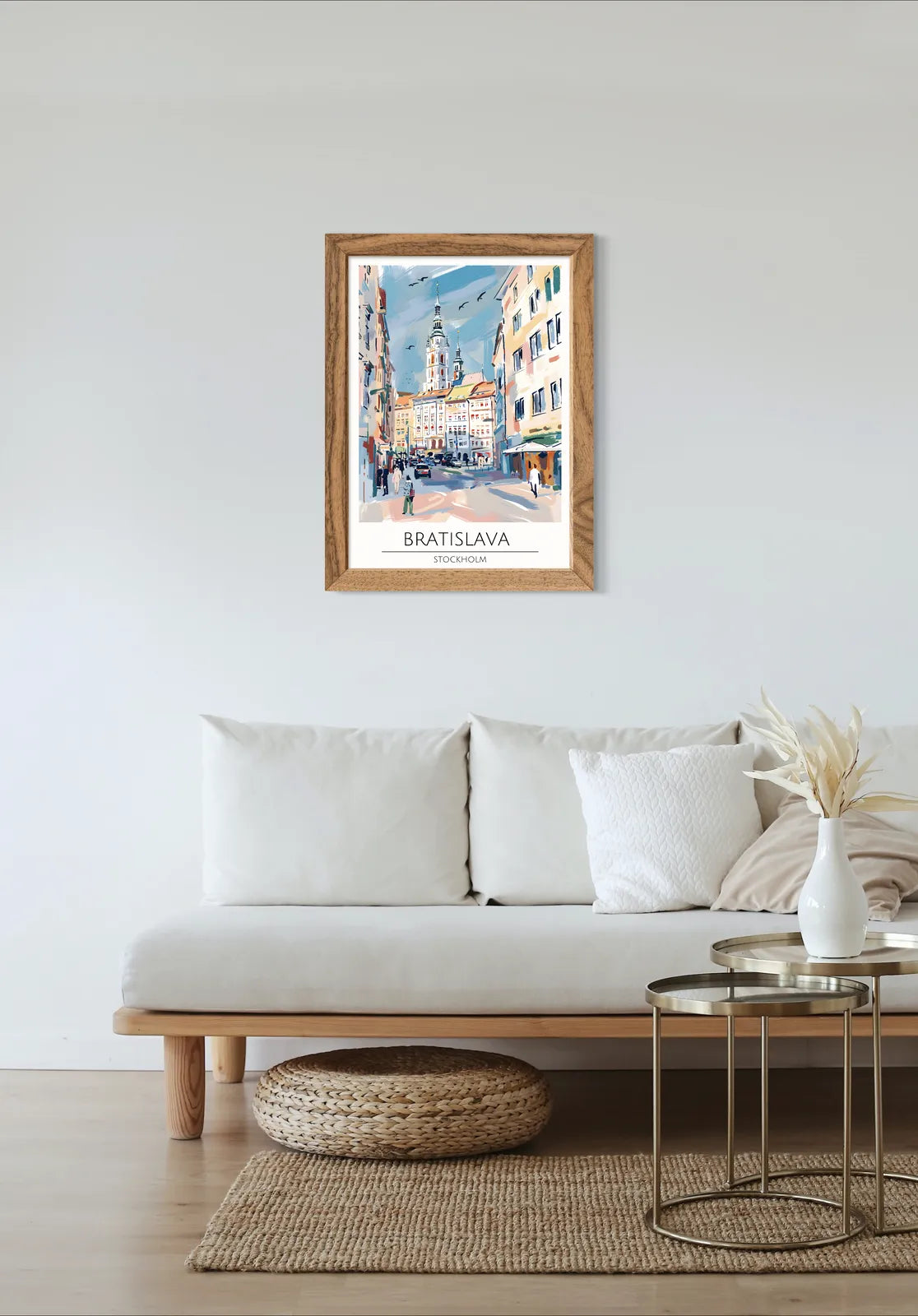 Bratislava Art Print - Stunning Stockholm Cityscape