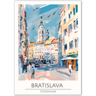 Bratislava Art Print - Stunning Stockholm Cityscape