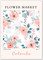 Colombo Blush Peonies – Dreamy Watercolour Floral Art Print