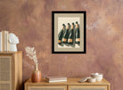 Celebration Champagne Bottles Art Print