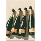 Celebration Champagne Bottles Art Print