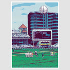 Drinks Break At Trent Bridge Art Print