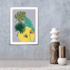 Abstract Fern Wall Hanging Art Print