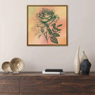 Golden Rose Original Art Print