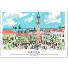 Historic Manila - Philippines Cityscape Art Print