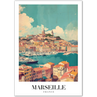 Marseille France Art Print