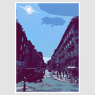 Marylebone Street Original Artwork Print