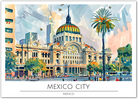 Mexico City’s Palacio de Bellas Artes - Mexico Art Print