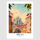 Timeless Elegance Of Milan Art Print 1