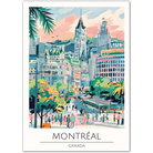 Montreal Art Print - Urban Views of Canada’s Beautiful French-Inspired City