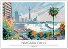 Majestic Niagara Falls - Canada Natural Wonder Art Print