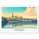 Ottawa Canada Art Print with Parliament Hill