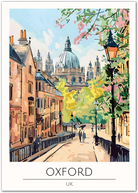 Oxford UK Art Print