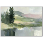 Reflections Near the Pines – A Still Countryside Mirror