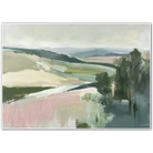 Fields After Rain – Dreamlike Hills in Muted Pastel Hues