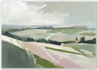 Edge of the Hill – Light Breaking Over Painted Meadows
