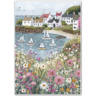 Spring Regatta – Harbour Blooms and Sailboats