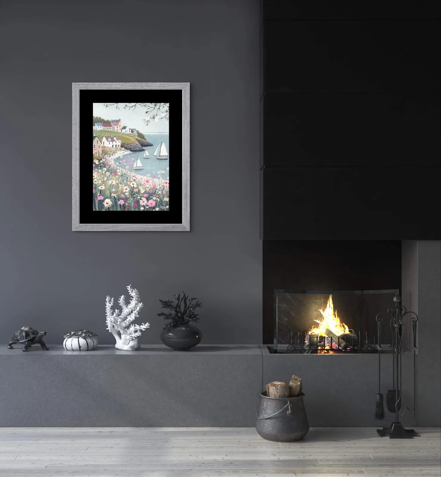 Blossoms and Boats – Cove Village in Spring