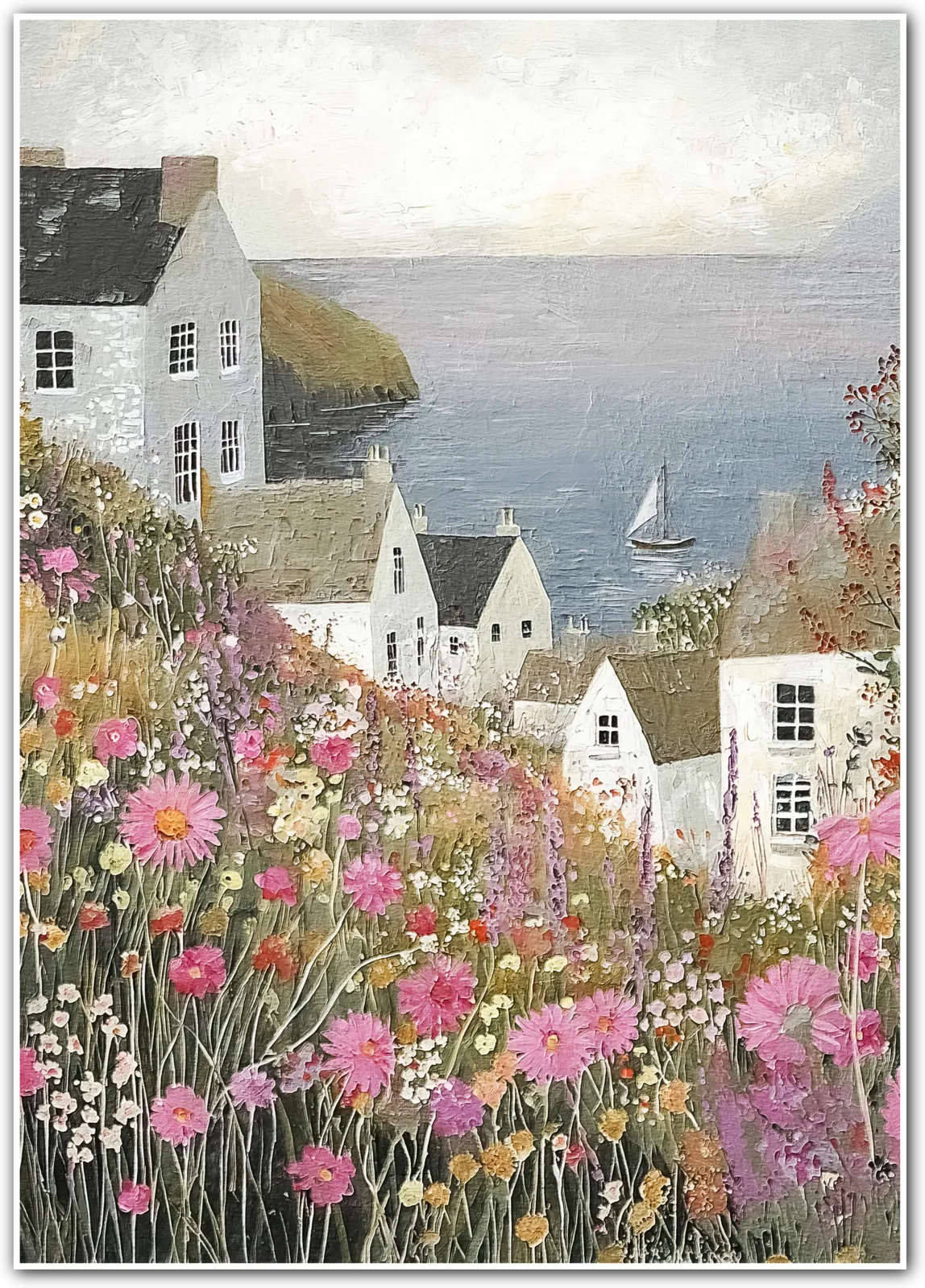 Hillside Dream – Blossoms Overlooking the Bay