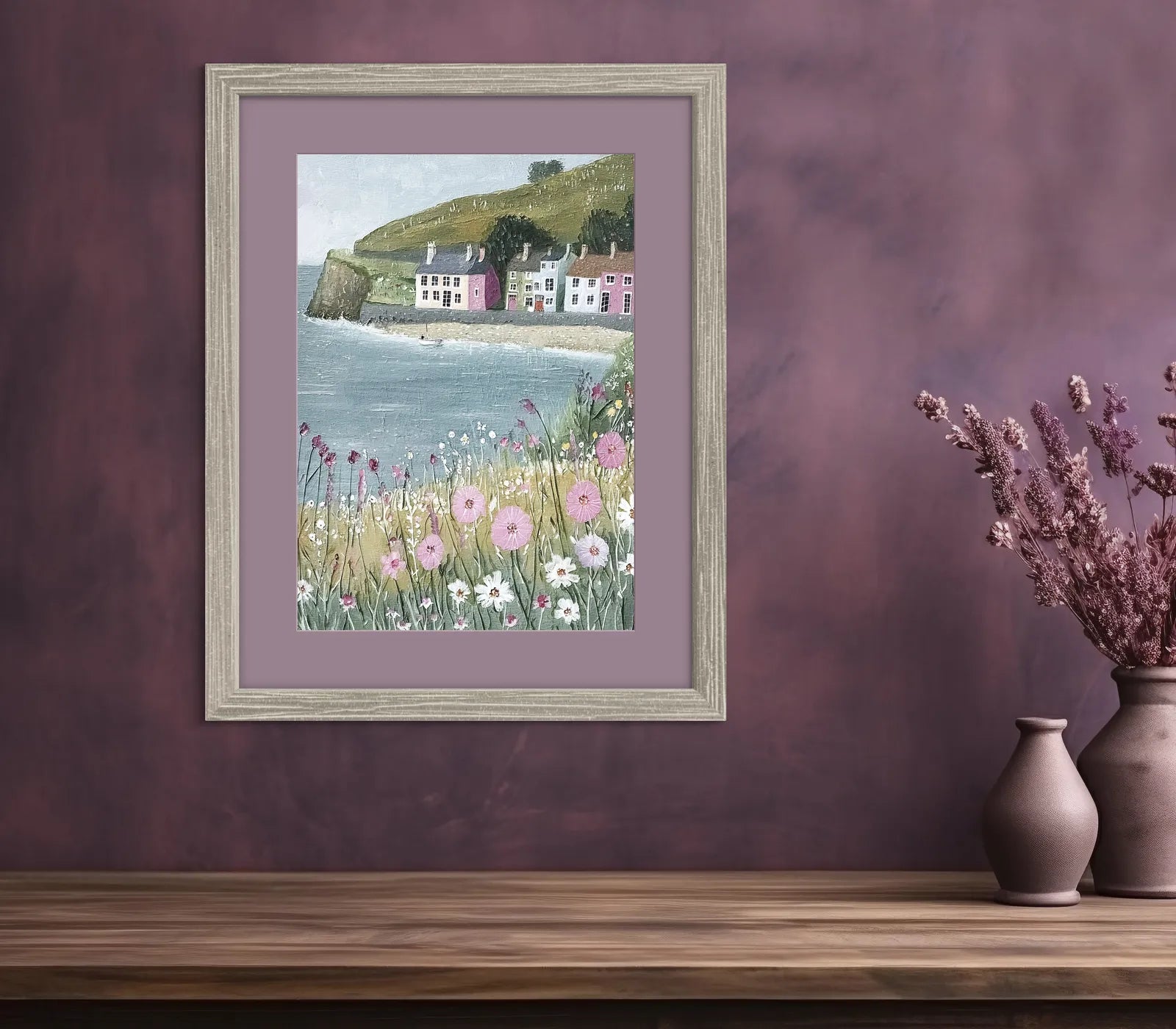 Pink Shoreline Village – Coastal Bliss and Blooms
