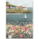 Blossom Bay – Sailboat by the Meadow Edge