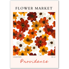 Wildflower Rhapsody – Providence Autumn Floral Poster