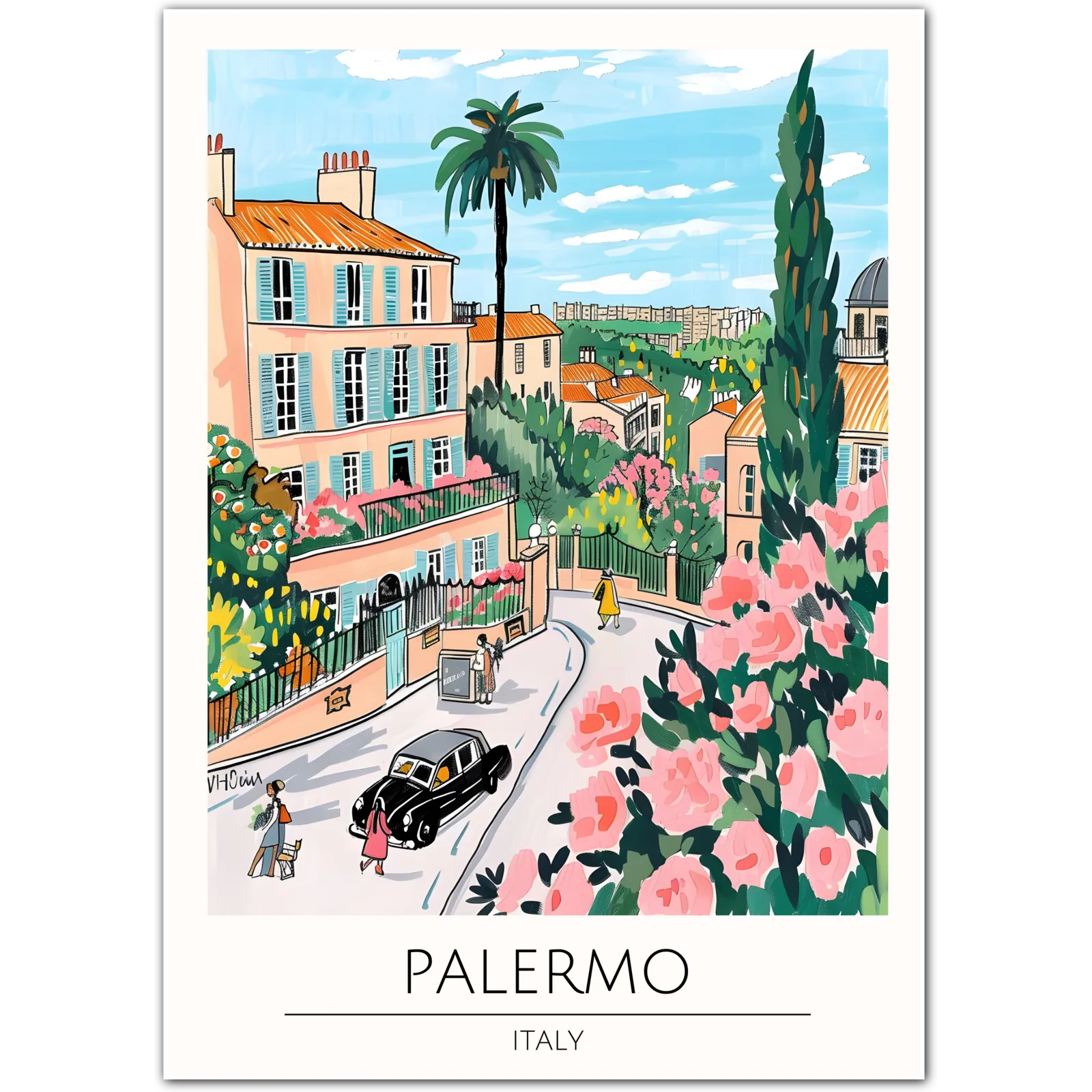 Palermo Italy Art Print